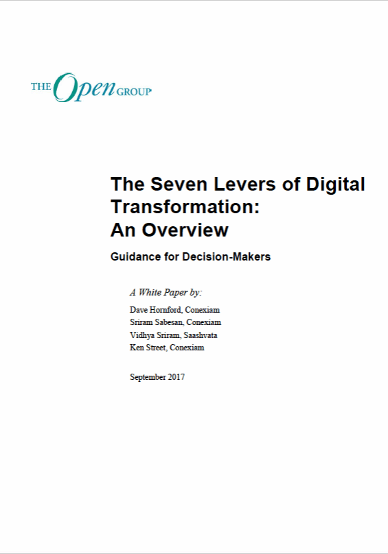 Laden Sie „Sieben Hebel der digitalen Transformation“ herunter